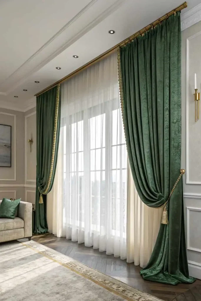 Living Room Curtains for Maximum Visual Impact