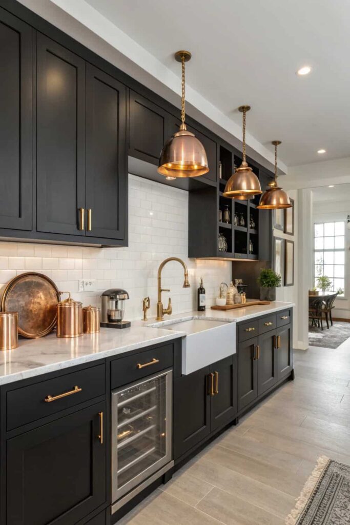 Metallic Accent Ideas for Modern Kitchens