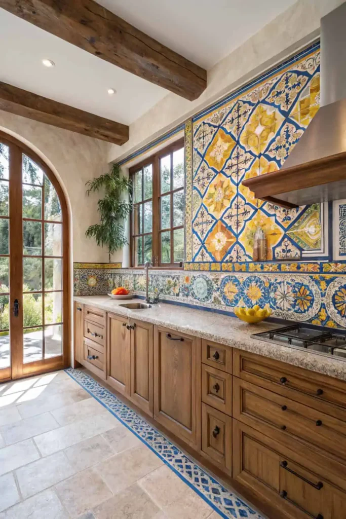 Vibrant Mexican Talavera Pottery in Ethnic Home Decor