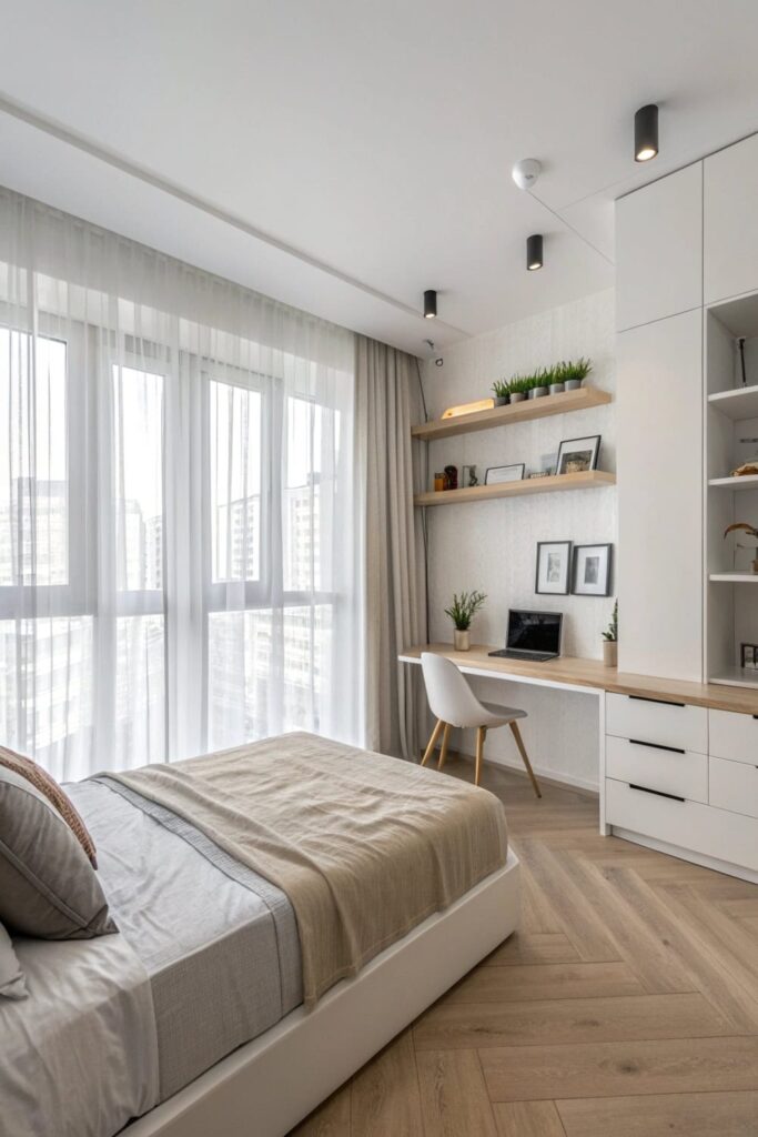Minimalist Girl Bedroom Designs for Teens