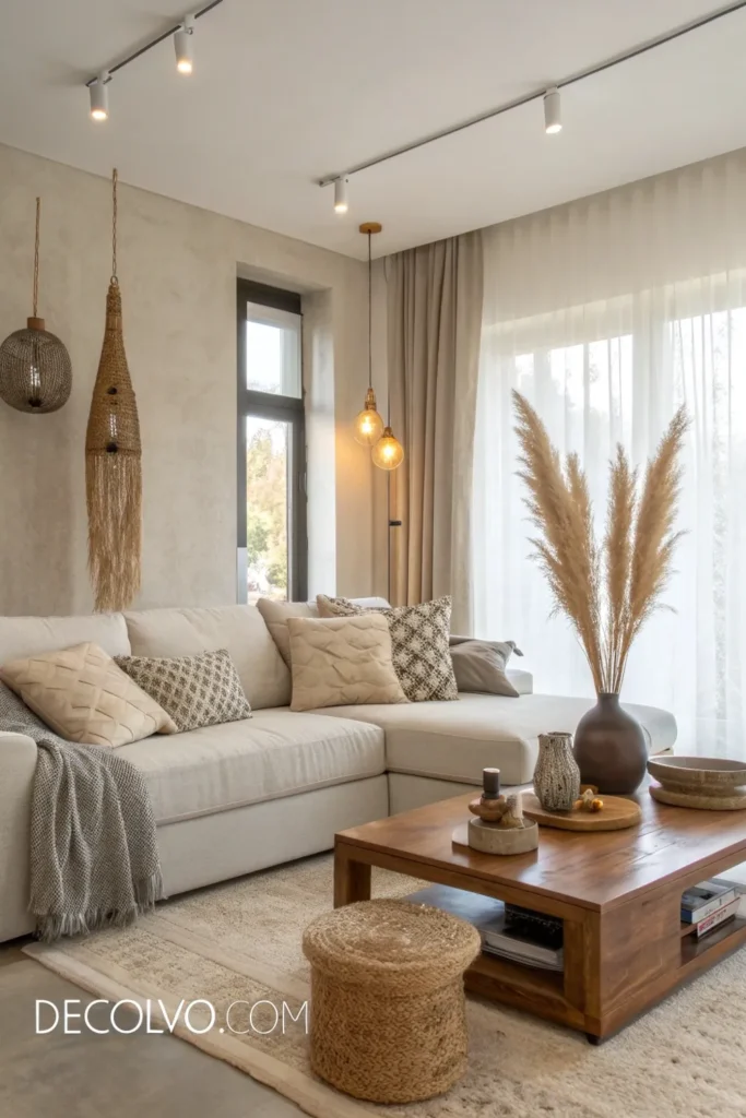 Living Room with shallow depth