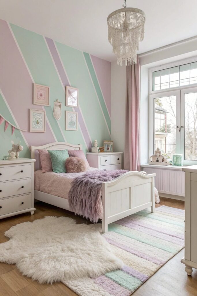 Dreamy Pastel Girl Bedroom Design Ideas