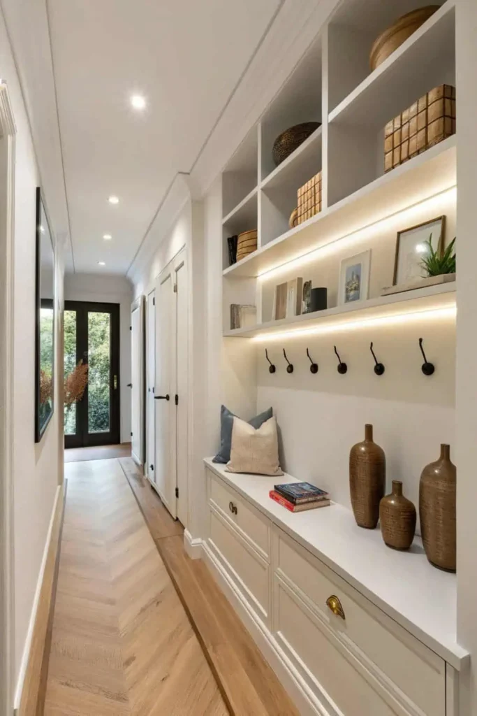 Hallway Space Saving Storage Ideas