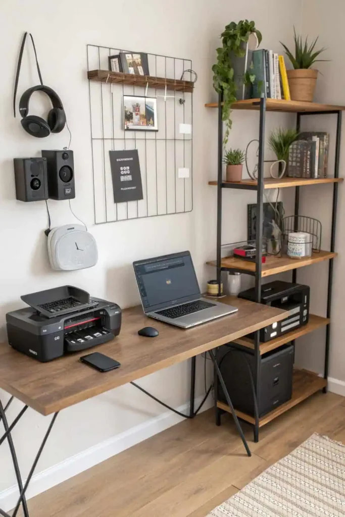 Tech-Friendly Home Office
