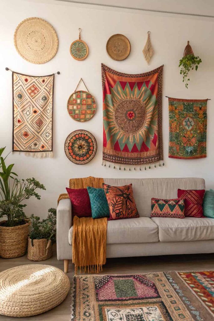 Textile Art Brings Color and Texture to Walls