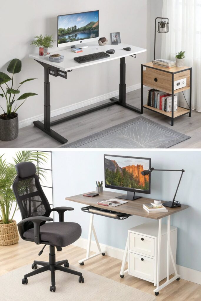 Organized home office 