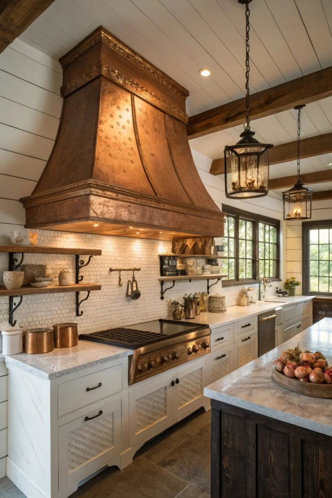 Evergreen Farmhouse Kitchen