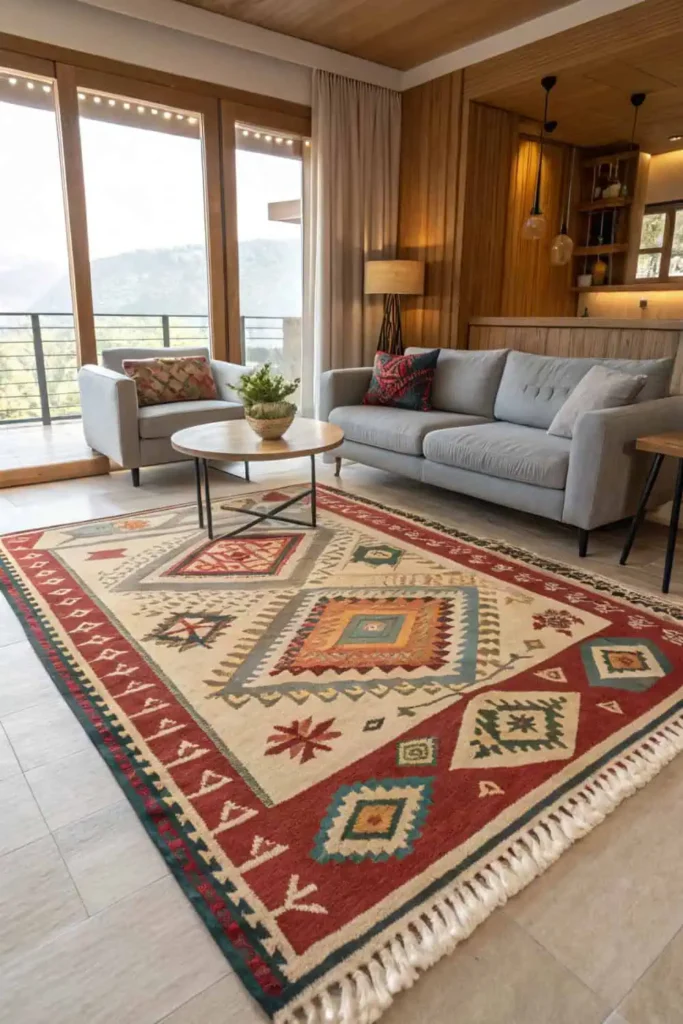 Turkish Kilim Rugs for Ethnic Home Decor