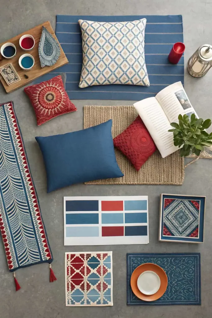 Cohesive Color Palette for Eclectic Home Decor