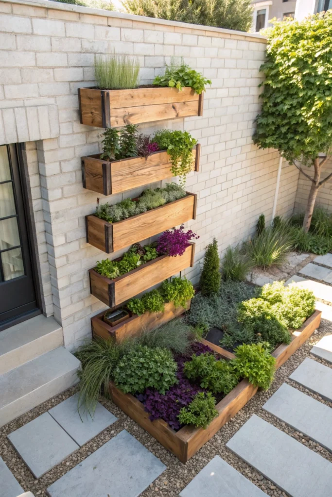 Smart vertical garden design