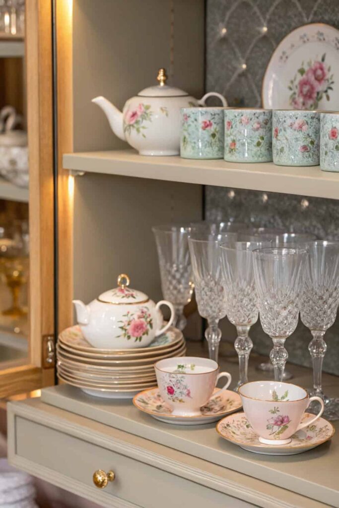 Elegant Vintage Glassware for Dining