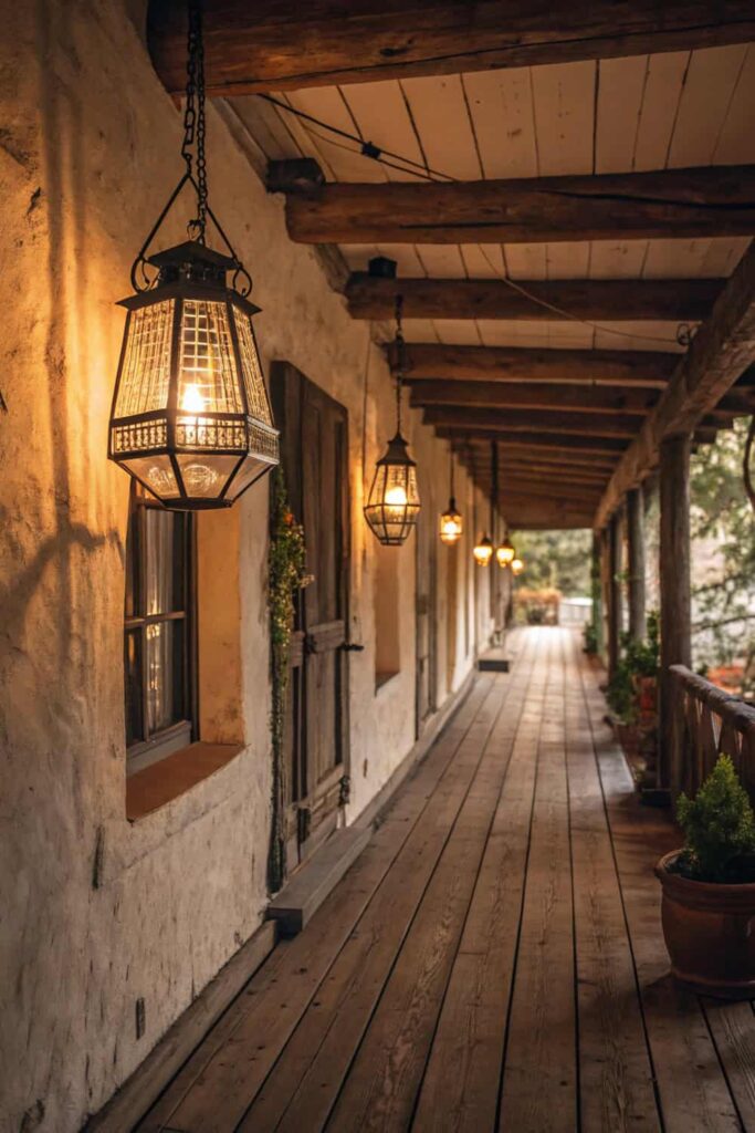Vintage Lanterns for Cozy Rustic Lighting