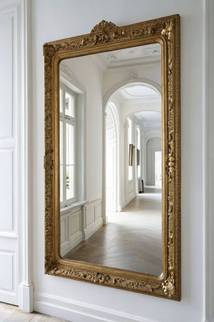 Vintage Mirrors That Double as Wall Art