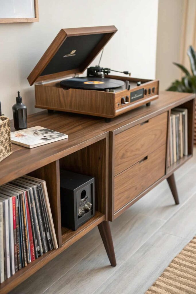 Retro Radios as Functional Decor Pieces