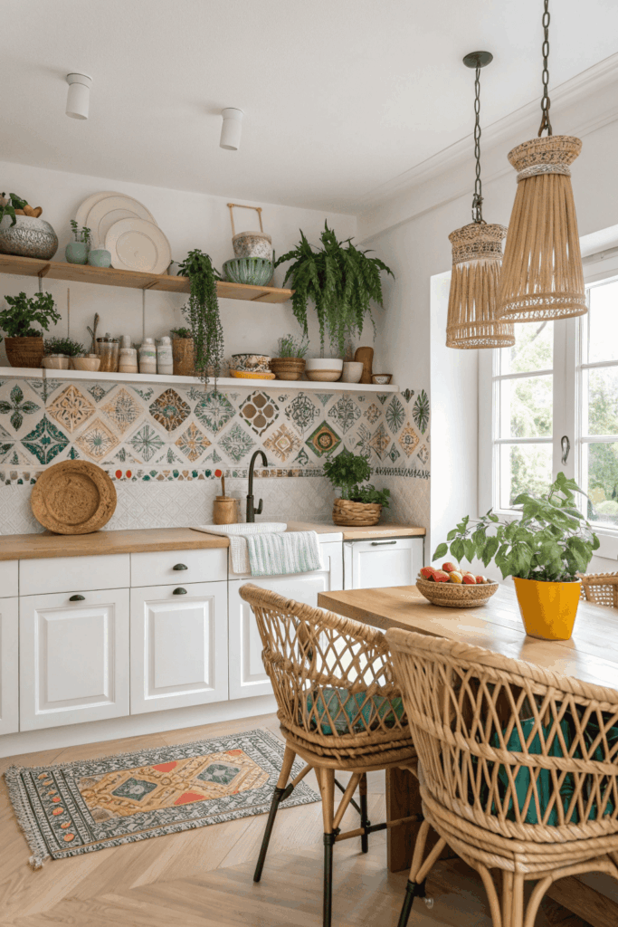 What Defines a Boho Kitchen?