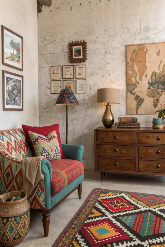 A stylish Eclectic Home Decor