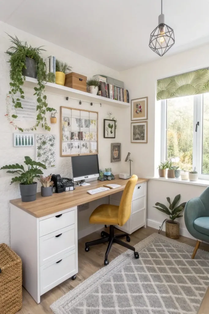 Well-designed home office 