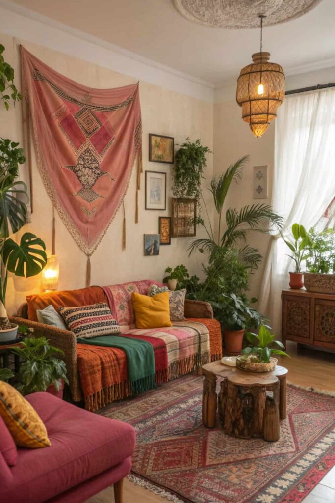Boho Living Rooms: Style Meets Function