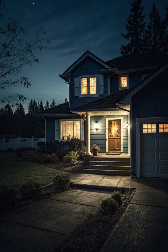 Exterior Walls Make a Statement in the First Second