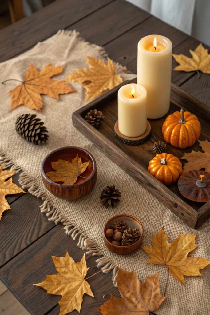 Cheap & Chic Fall Table Decor