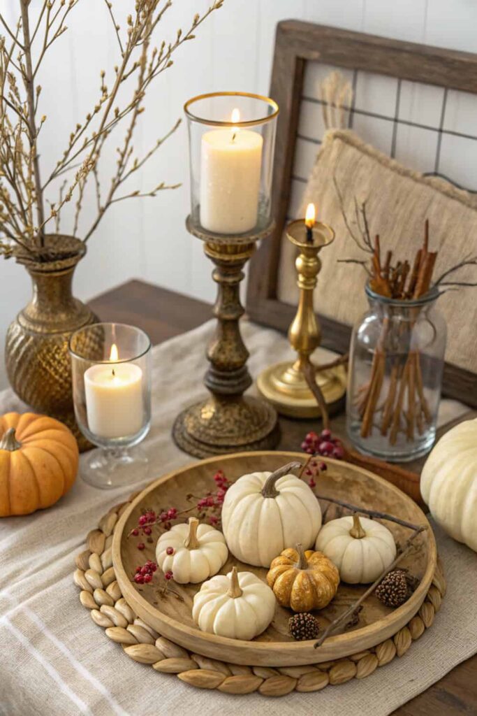Affordable Autumn Tablescape Ideas
