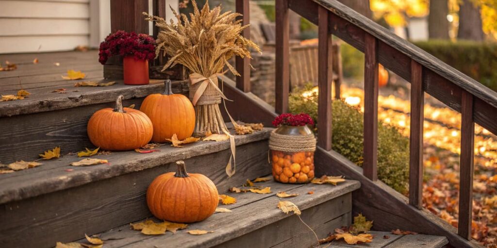Budget-Friendly DIY Fall Entryway Charm