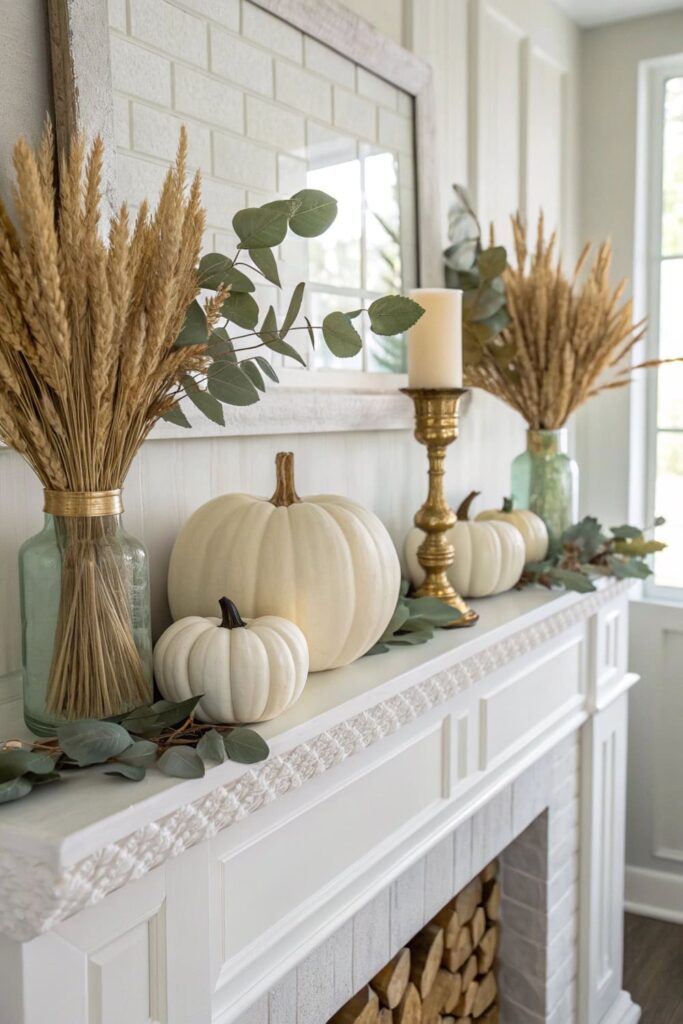 Warm and Neutral Mantle Styling
