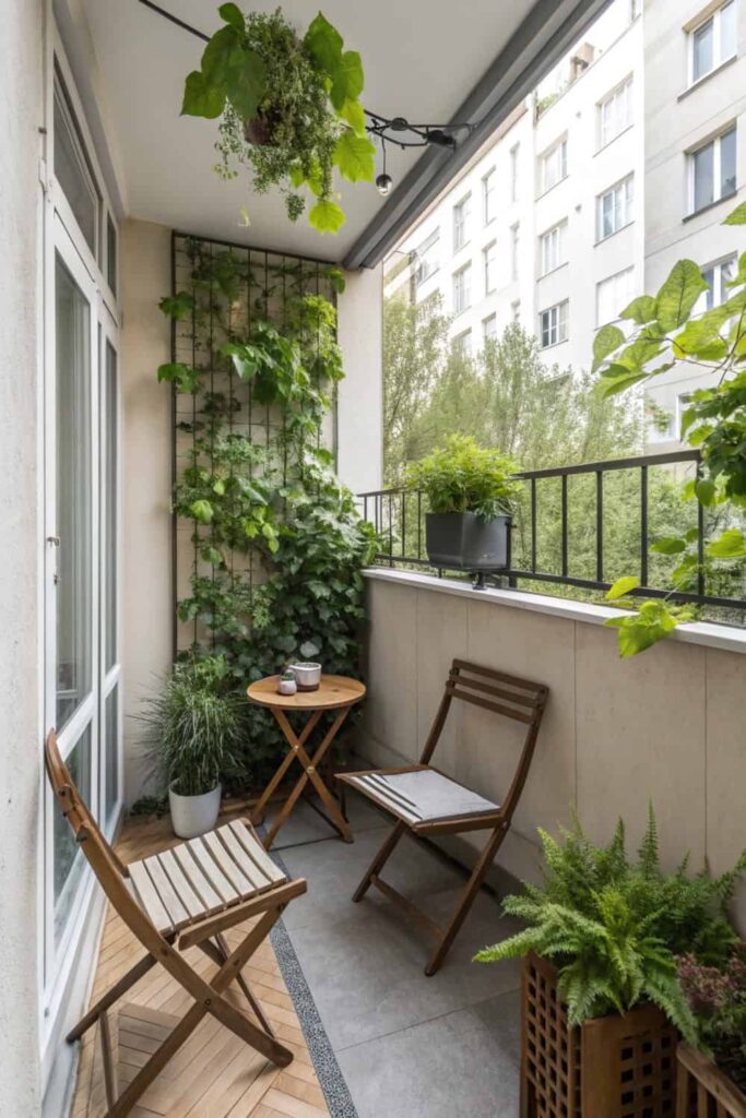 Space-Saving Balcony Furniture