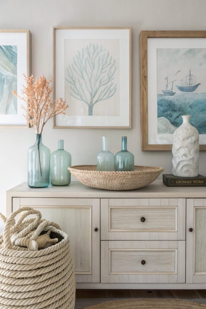 Add Ocean Touches with Decor