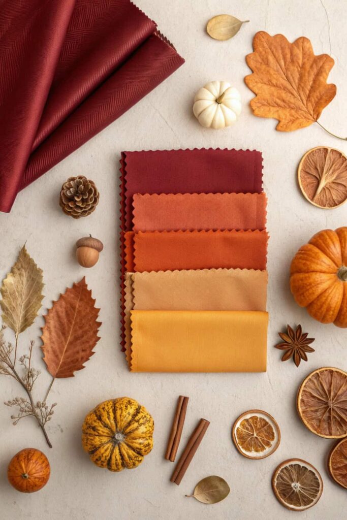 Warm Autumn Color Palettes