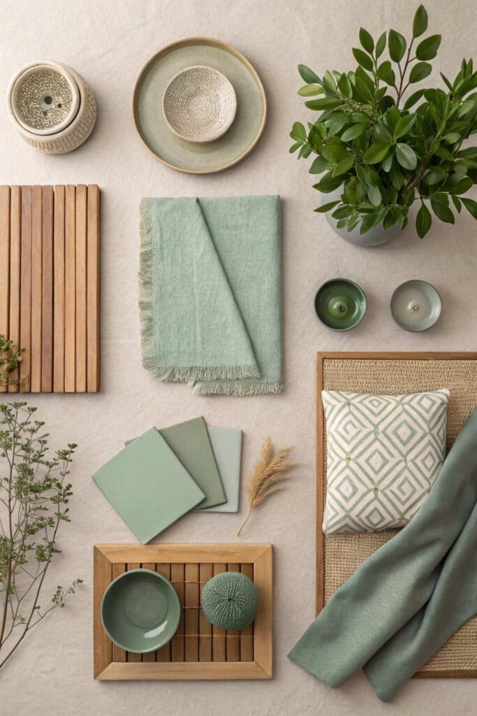 Soothing Colors for Japandi Interiors