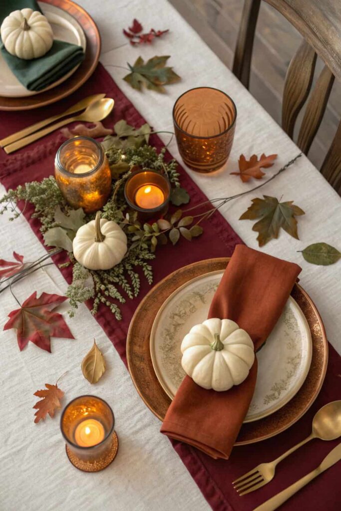 Autumn Table Color Palettes