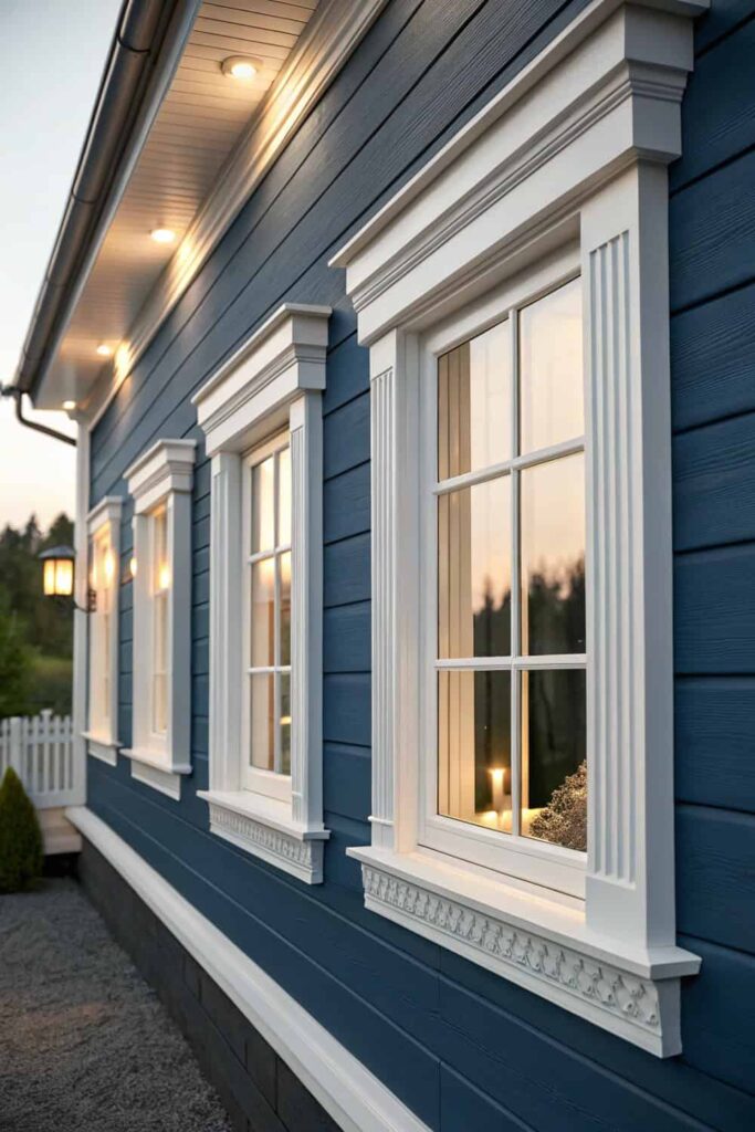 Crisp Trim Contrasts