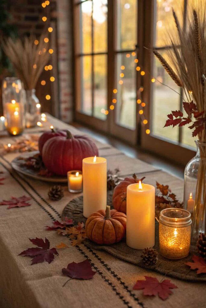 Cozy Fall Lighting Ideas