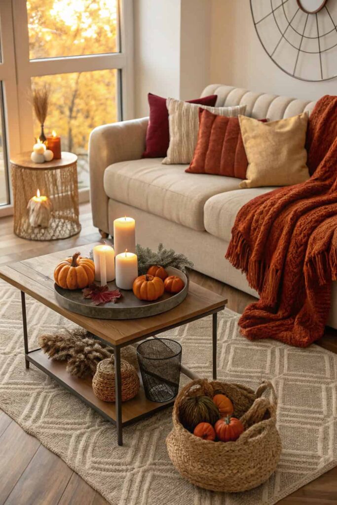 Cozy Fall Living Room Ideas
