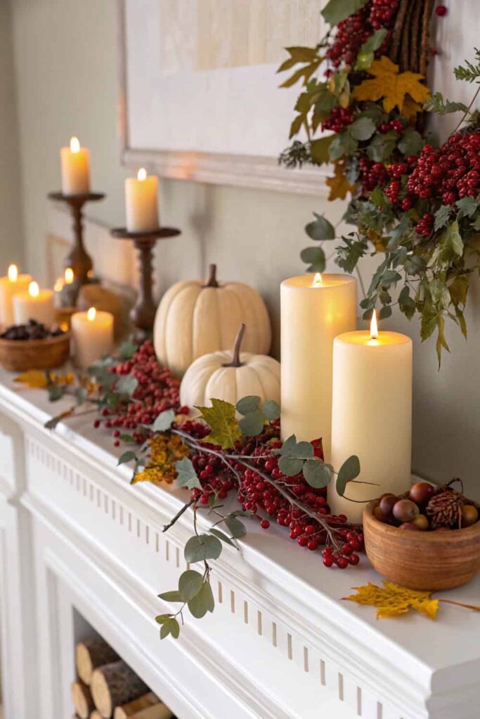 Elegant Handmade Autumn Garland