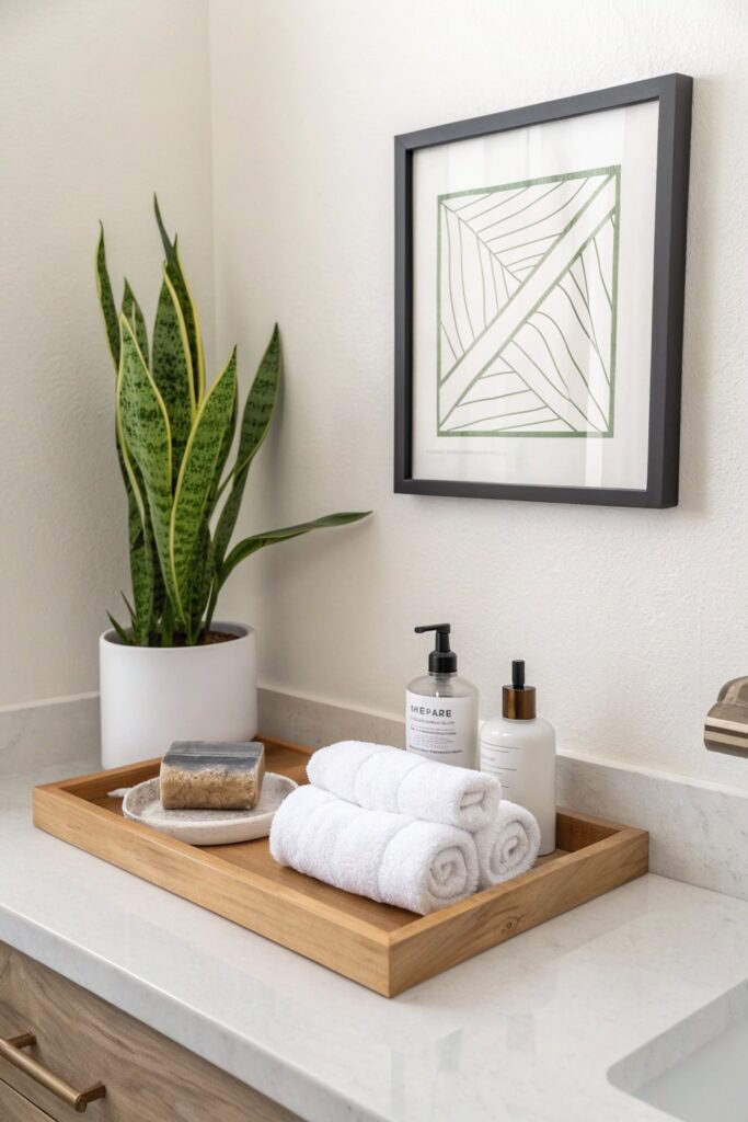 Styling a Tiny Bathroom
