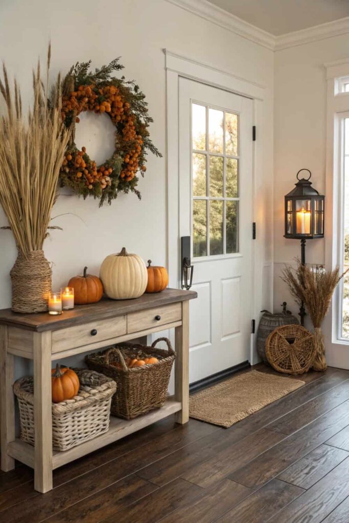 Welcoming Fall Entryway Decor