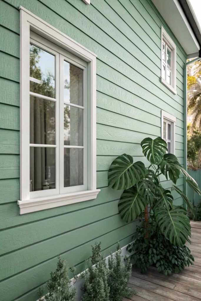 Exterior Walls Color Harmony with Nature