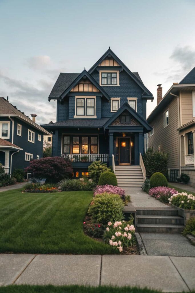 Charming Blue Home