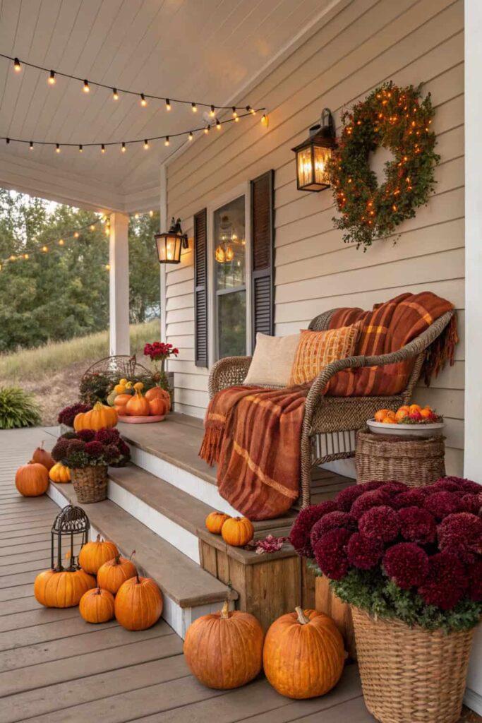 Outdoor Fall Decor Inspiration