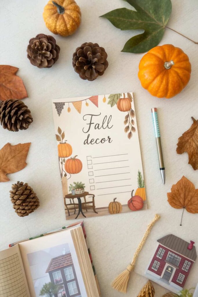 Fall Room Decor Checklist