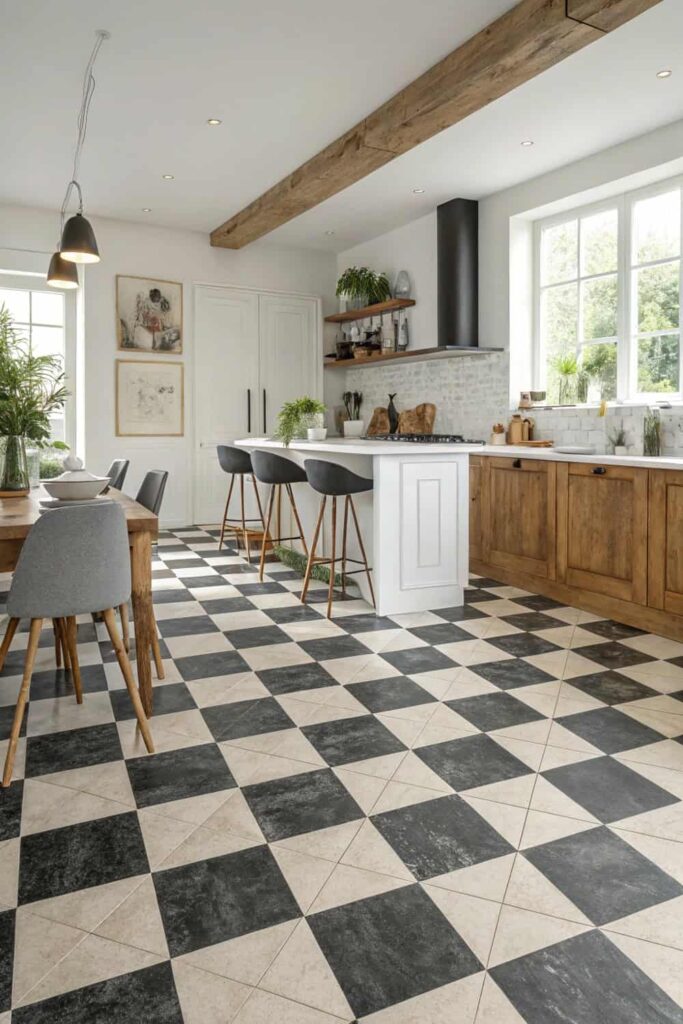 Stylish & Durable Kitchen Floors