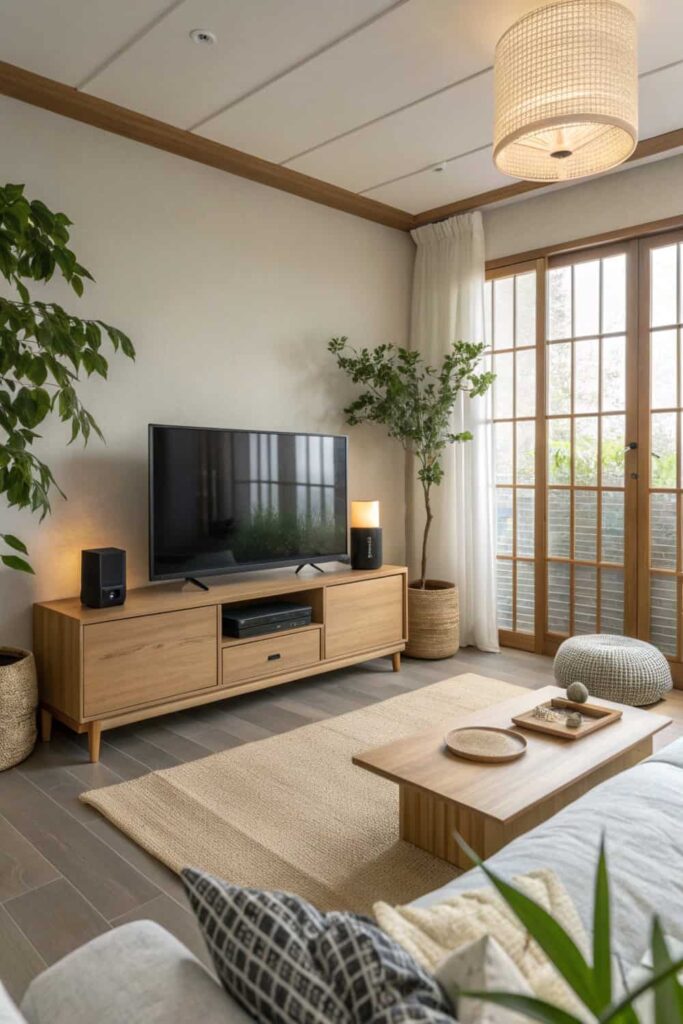 Tech-Friendly Japandi Interiors