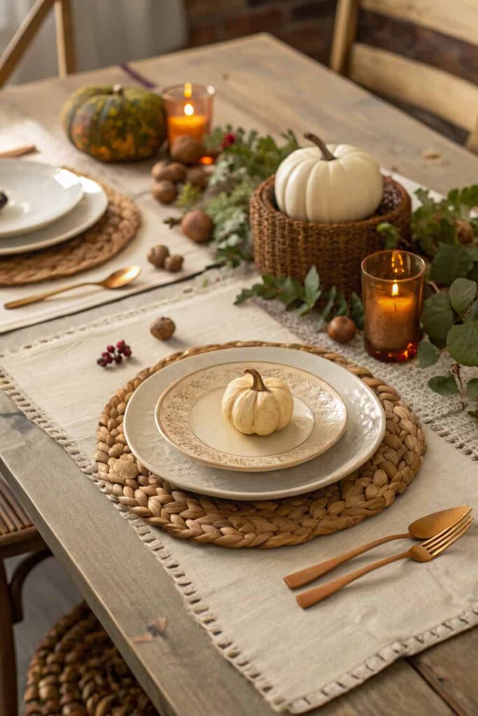 Layered Table Linens