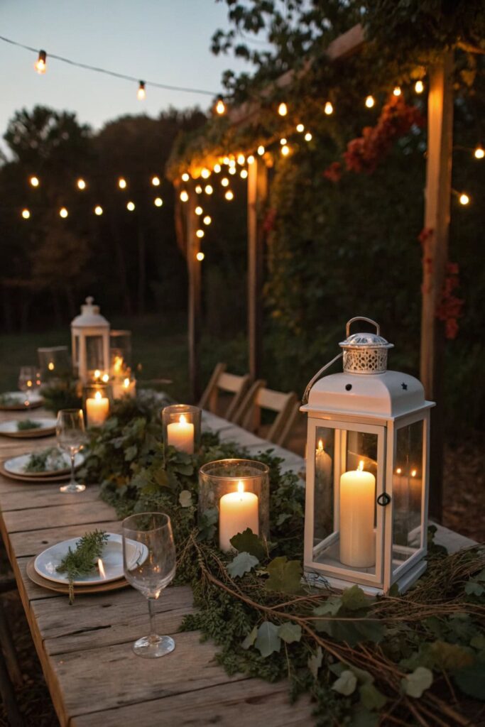 Autumn Ambiance Lighting Ideas