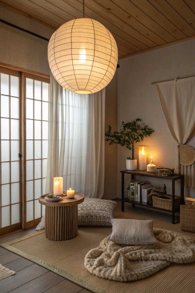 Japandi Lighting & Texture Ideas