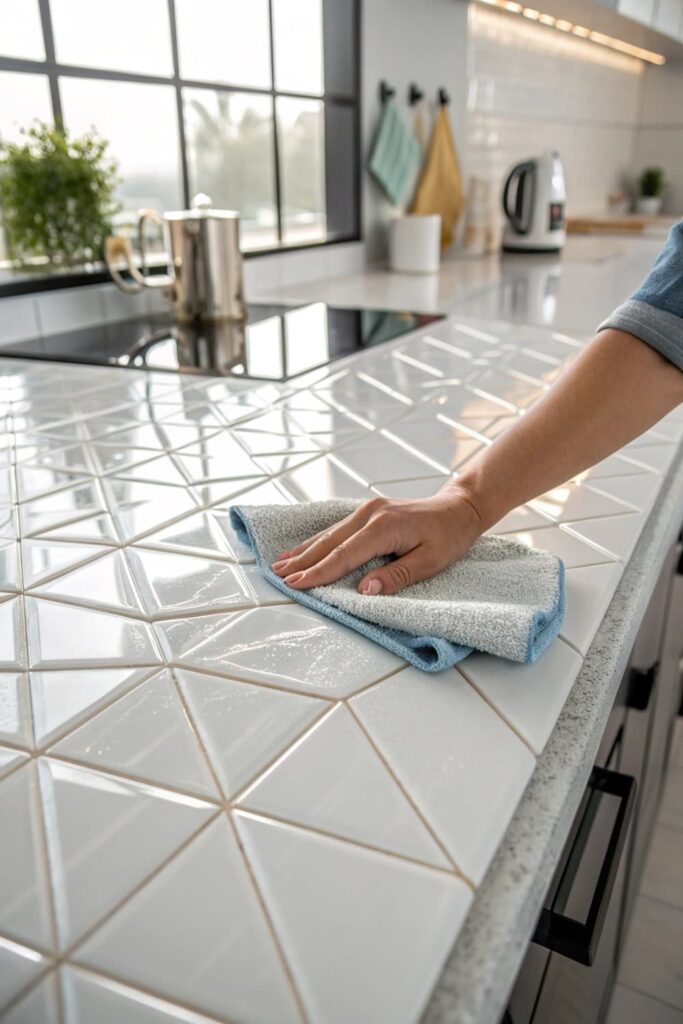 Easy Kitchen Tile Care