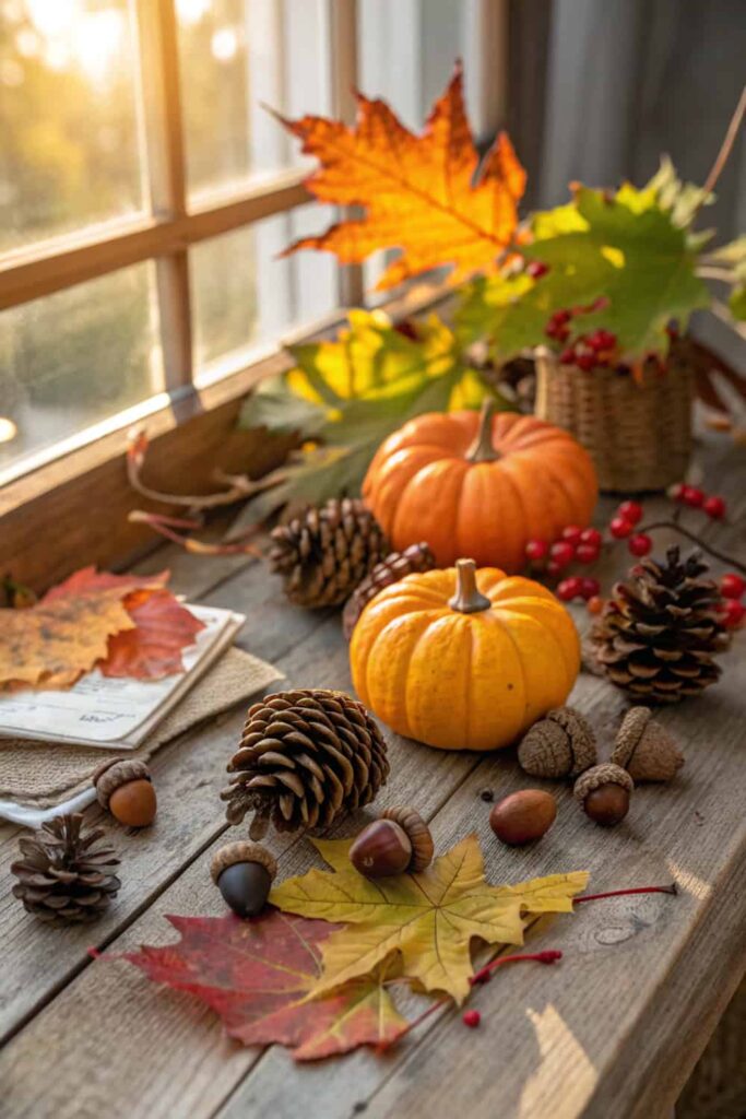Bringing Autumn Nature Indoors