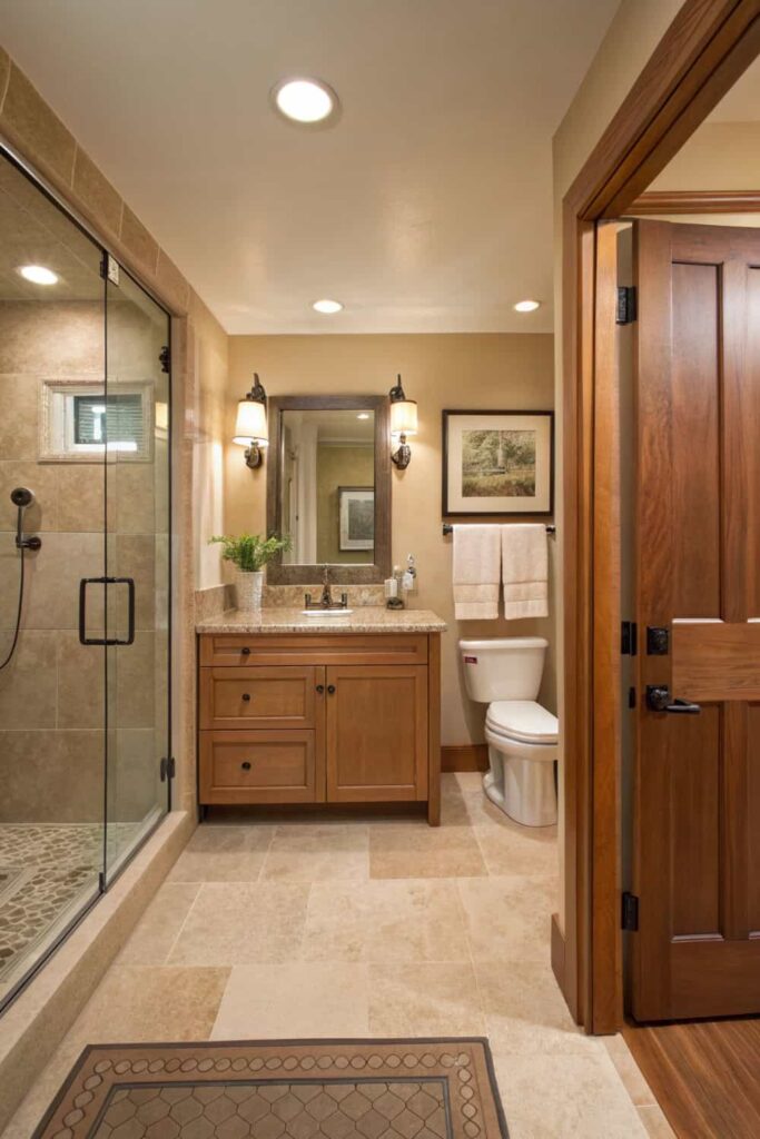 Smart Planning for Luxury Small Bathroom Limited Space